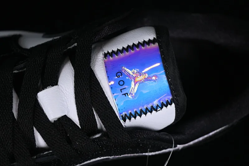 All categories Air Jordan Jordan series basketball shoes Air Jordan 1 Low G version pure original Air Jordan 1 Low Golf AJ1 Joe 1 new golf version laser patent leather black double hook FZ4159-100